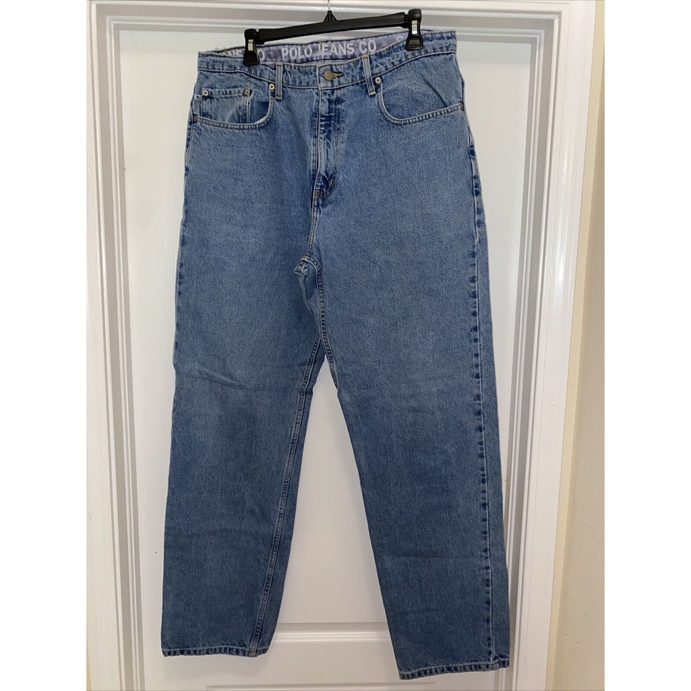 RL Polo Jeans Co company 3689YDI1720 G3675 36x34 blue denim cotton 5 pocket